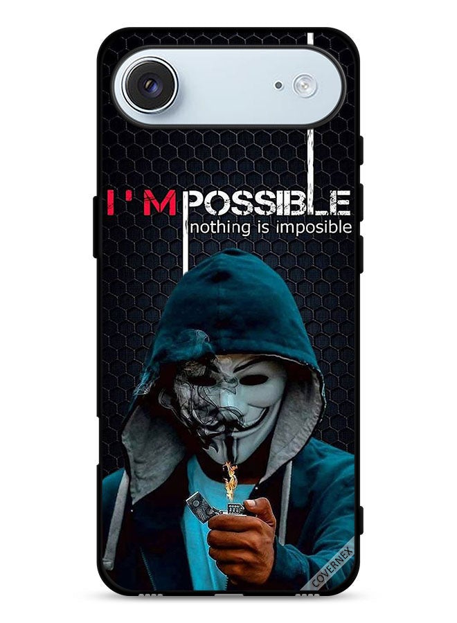 Covernex Apple iPhone Air Protective Case Cover I Am Possible Nothing Is Impossible Wallpaper - Image 1