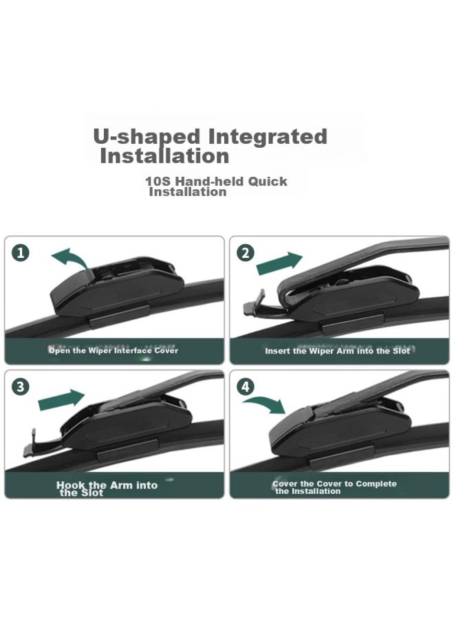 Xufengcheshi (xufeng) Gac Trumpchi Gs4 Windshield Wipers For 2015 Models, Legacy-specific Boneless Wiper Blades, Car Accessories, Original Equipment Manufacturer (oem) - Image 2
