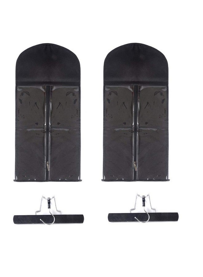Modpion Two Pack Virgin Hair Extension Hanger With Anti-Slip Bag, Portable Protection Wig Hanger, Gift - Image 1