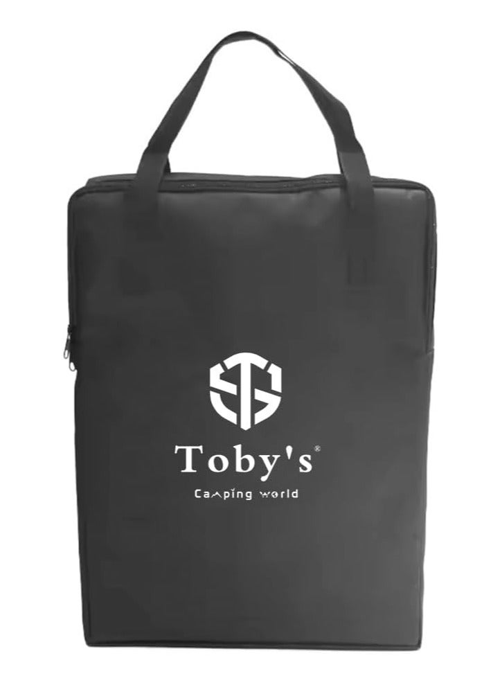 توبيز طاولة تخييم خفيفة الوزن وقابلة للطي من توبي، طاولة تخييم مدمجة من سبائك الألومنيوم مع حقيبة تخزين، رائعة للاستخدام في الهواء الطلق - Image 3