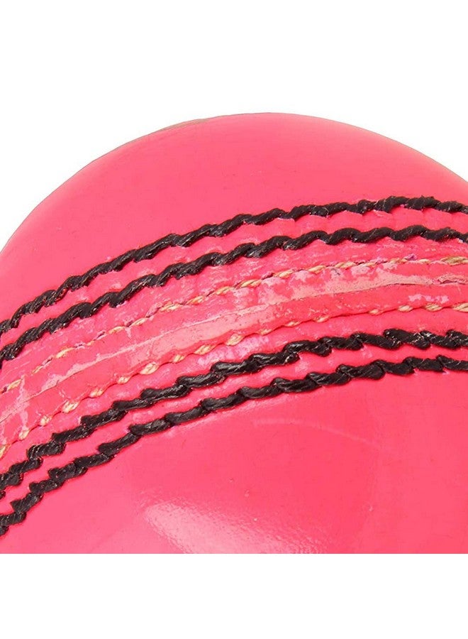 SG Leather Cricket Ball, Size Club, (Pink), Standard - Image 4