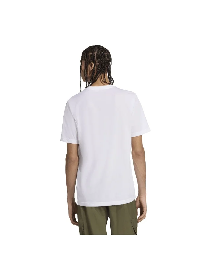 adidas Adidas M Ct Logo T White Graphic Tee (Short Sleeve) T-Shirts For Men