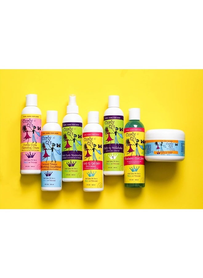 Curls Kids Coconut Dream Moisturizing Conditioner - Detangles Hair In A Snap - Adds Moisture and Softness To Your Child's Dry Hair - For All Types - 8 Ounces  - Image 3