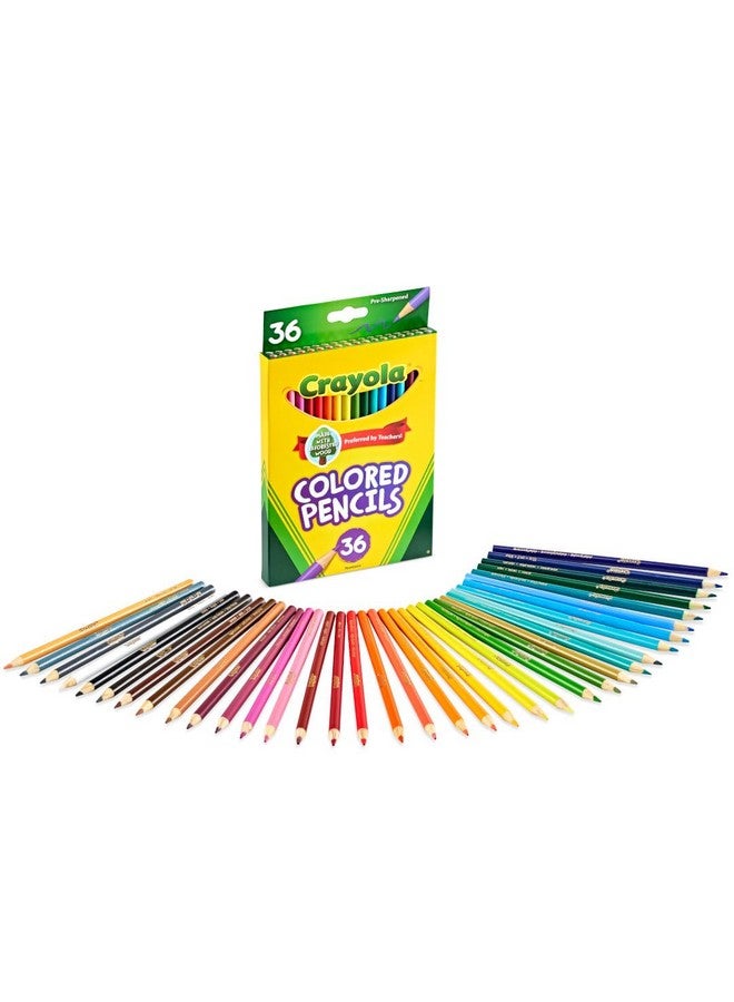 Crayola Colored Pencils (36ct), Kids Pencils Set, Arts & Crafts Supplies, Coloring Book Pencils, Gifts for Kids & Toddlers, Ages 3+ - Image 5