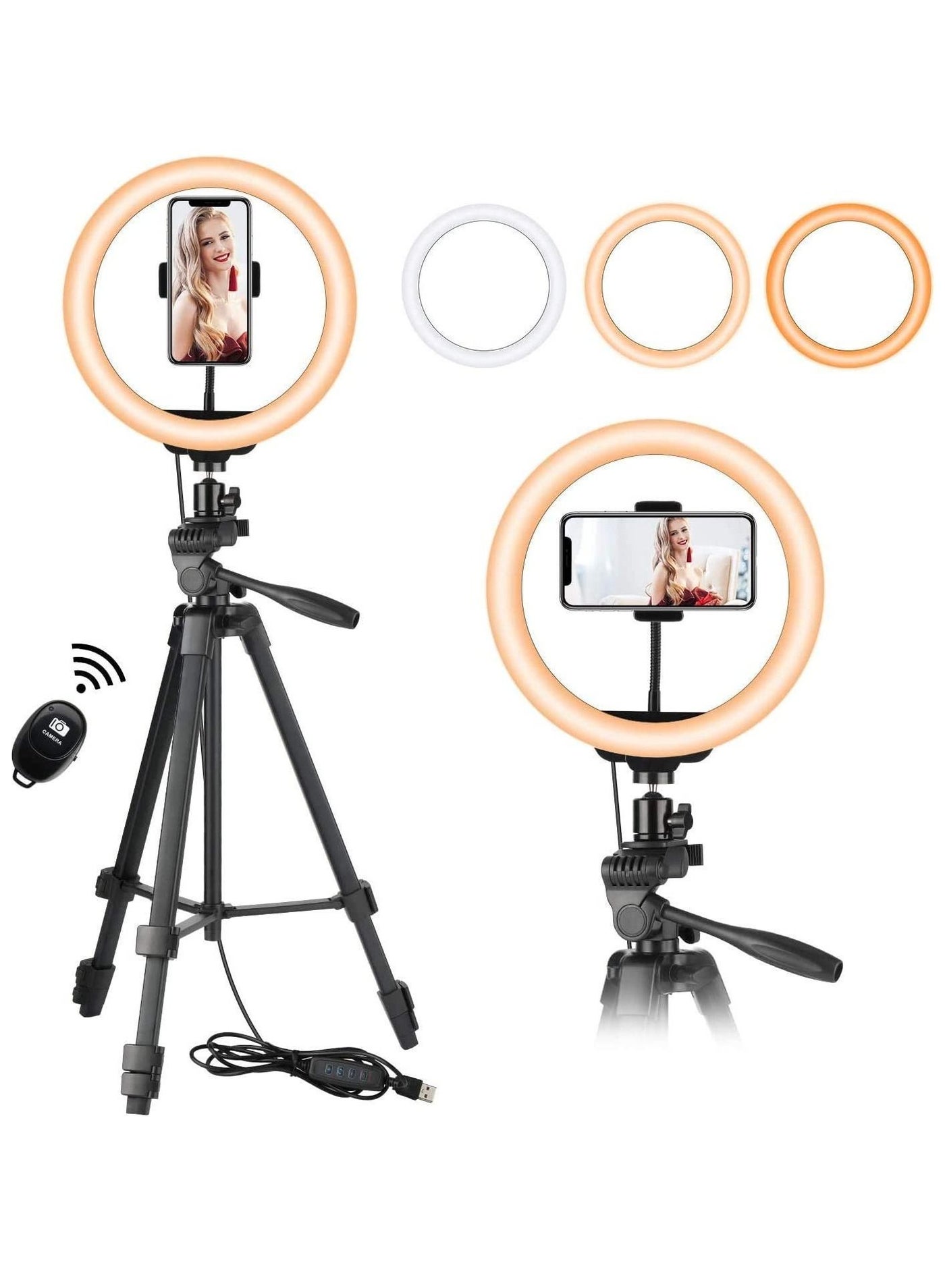جوميلا JOMILA Ring Light With Tripod And Phone Holder