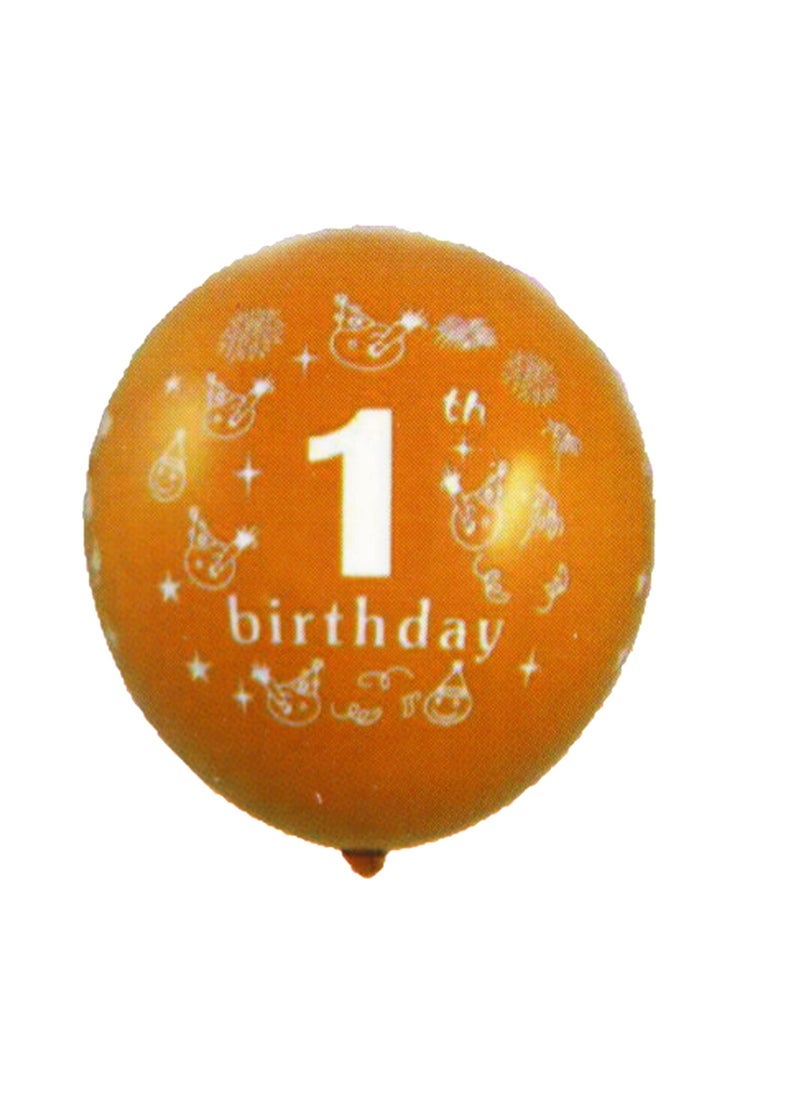 بارتي فن عيد ميلاد سعيد 12 بالونات - رقم 1 - Image 1