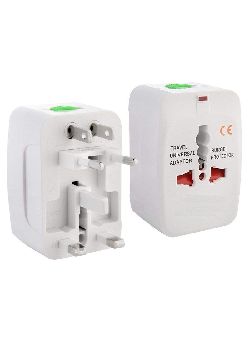 Zyronex All in One Universal World Travel AdapterAdaptor Surge Protector Charger Plug World Travel Adapter Surge Protector Charger Plug  - Image 2