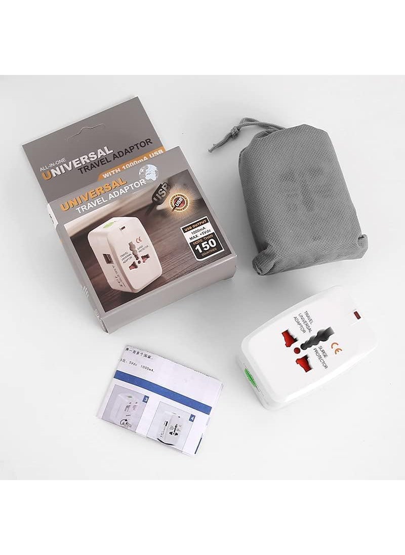 Zyronex All in One Universal World Travel AdapterAdaptor Surge Protector Charger Plug World Travel Adapter Surge Protector Charger Plug  - Image 4