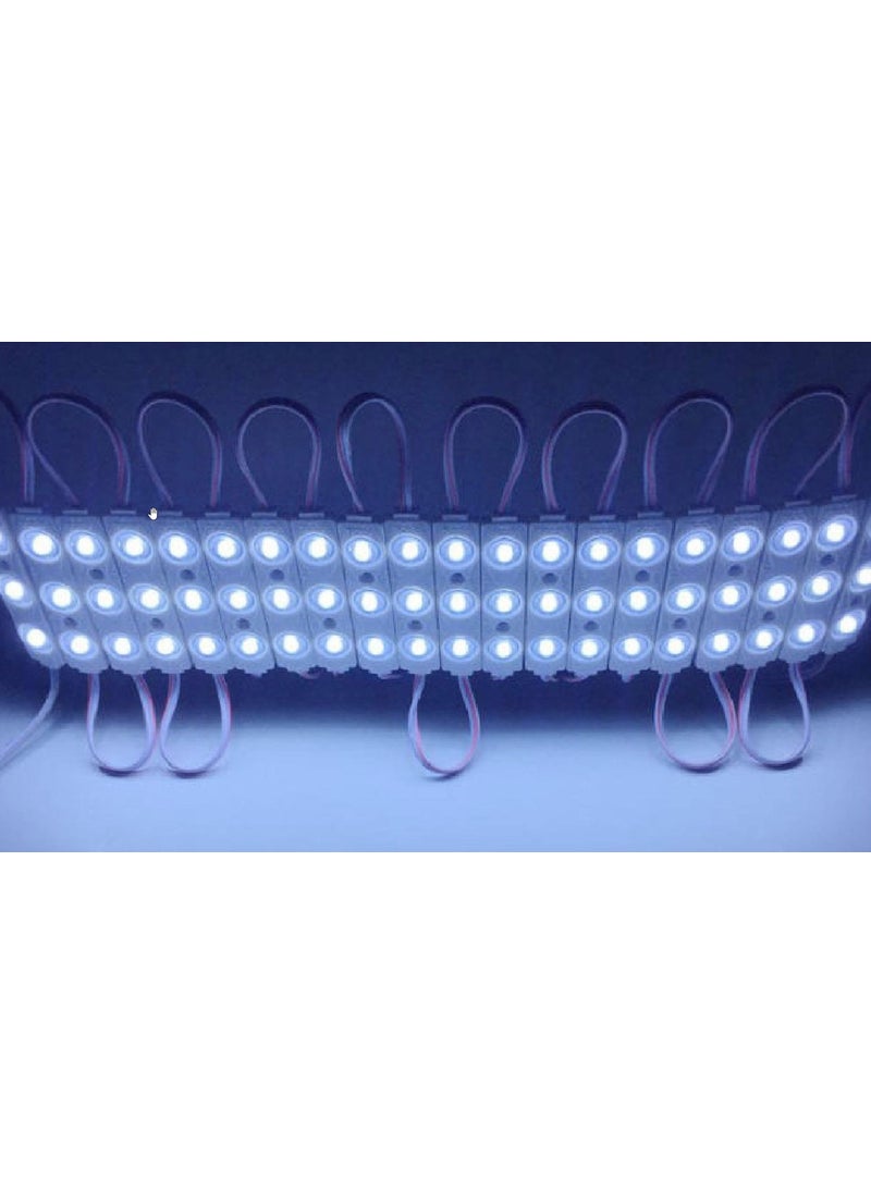 Zembil 5 Pieces White 12V 1.5W 3 LEDs Lensed Finger LED Module 2835 Smd  - Image 1
