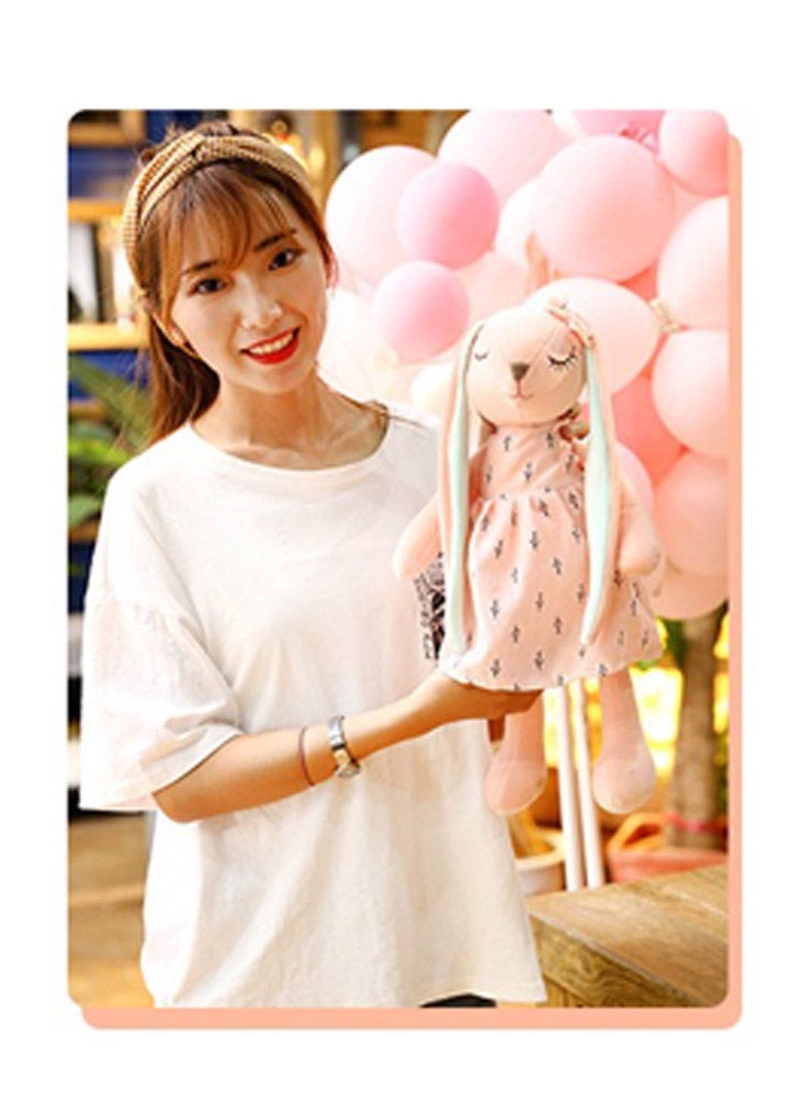 Cute Cartoon Long Ears Rabbits Dolls Baby Stuffed Plush Toys For Children Rabbit Sleeping Mat Stuffed Plush Toys Infants - Image 4