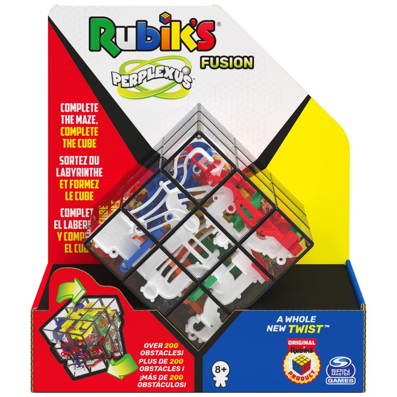 Spin Master Games Rubik’s Perplexus Fusion 3x3 Gravity 3D Maze Game Brain Teaser Puzzle Ball | Anxiety Relief Items Cool Stuff | Sensory Toys for Adults & Kids Ages 8+ - Image 4