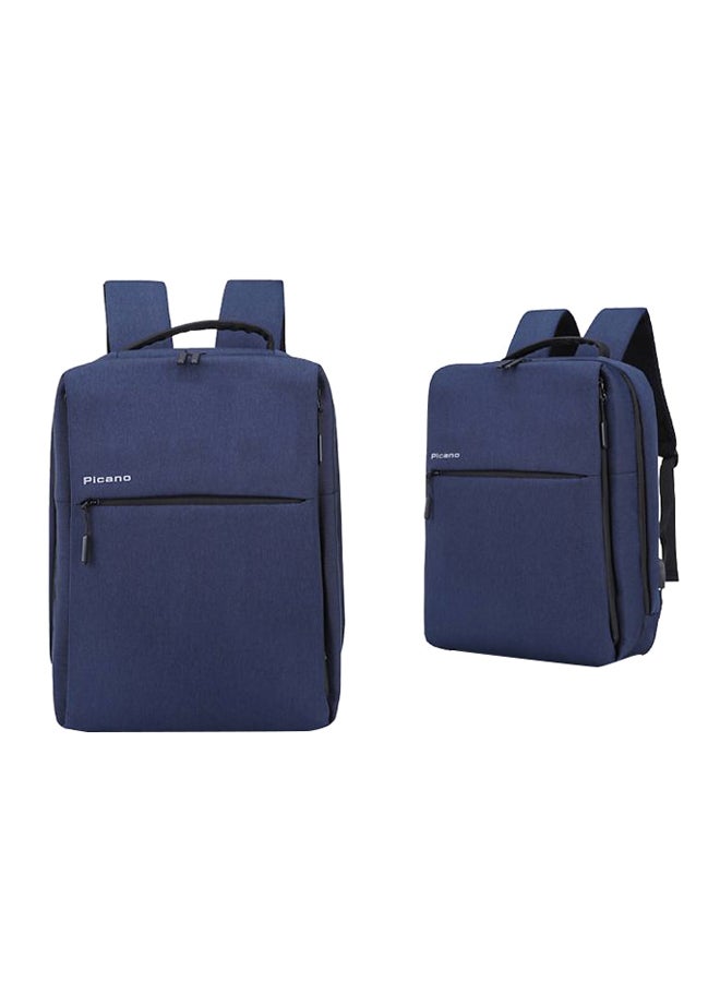 Picano Travel Notebook Backpack Blue - Image 2