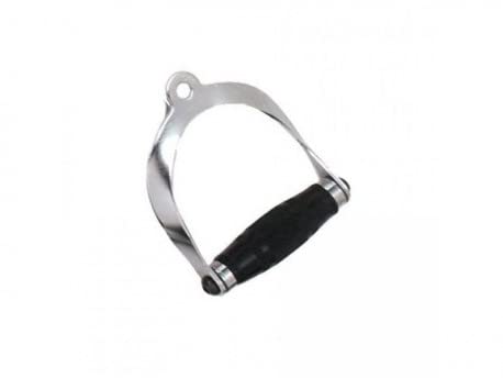 Roxan Solid D Handle Gym Handle Heavy Duty Ground Pulley D Handle Gym Cable Attachment Option Cable Cross D Handle Triceps Rope Seated Row Equipment Spare Parts Set of 1 Piece - Image 4