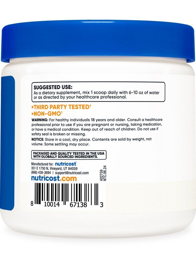 Nutricost L-Serine Powder, 113 Servings (.5LB) - 2,000 MG Per Serving - Non-GMO, Gluten Free - Image 4