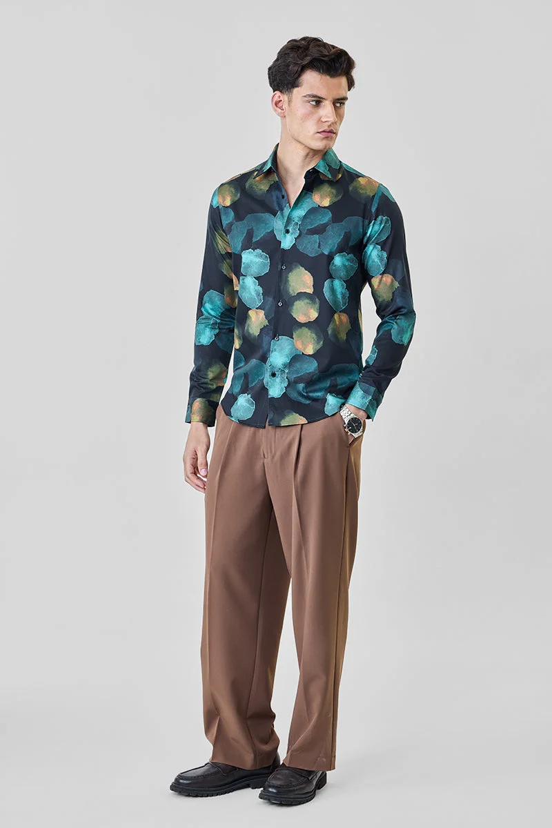 SNITCH 100% Cotton Luxe Slim Fit Shirt