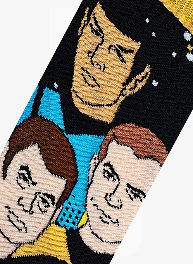 Odd Sox جوارب رجالية من أود سوكس بتصميم ستار تريك سبليت - Image 4