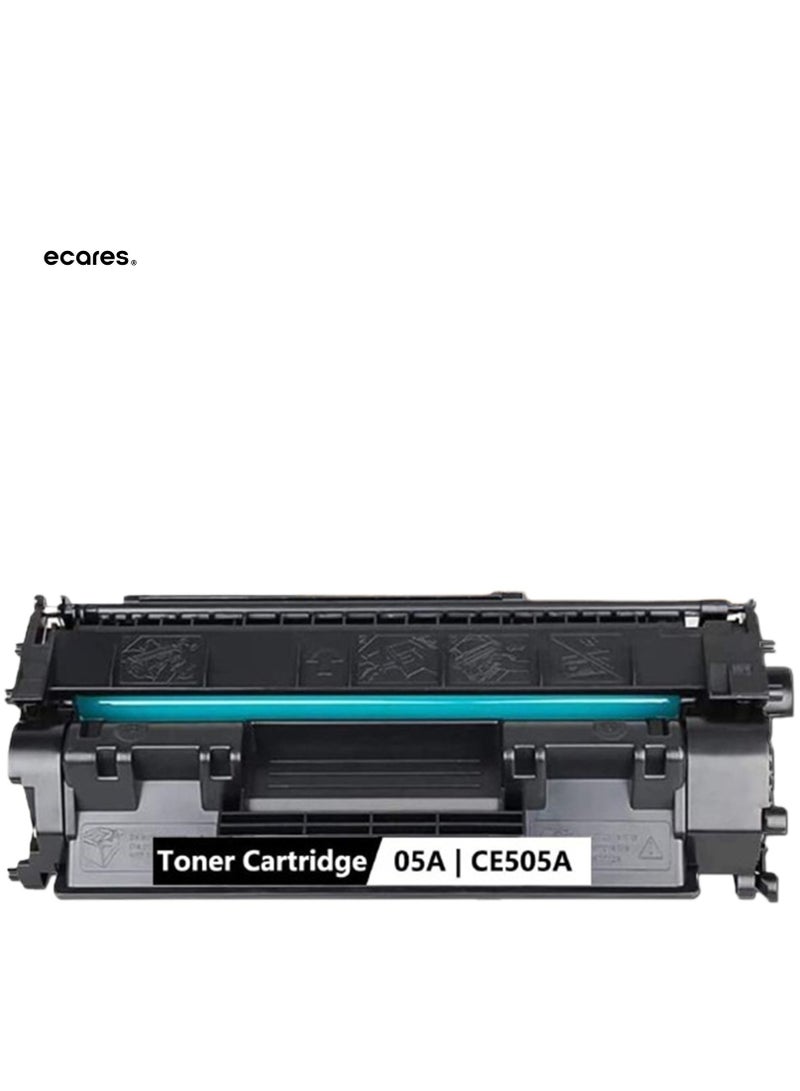 ECARES® 05A CE505A Compatible Toner Cartridge Replacement  use for HP Laser P2035 P2055DN P2050 P2035N P2055D P2055 P2055X Laserjet Pro 400 M401 M425 Printer (Black) - Image 1