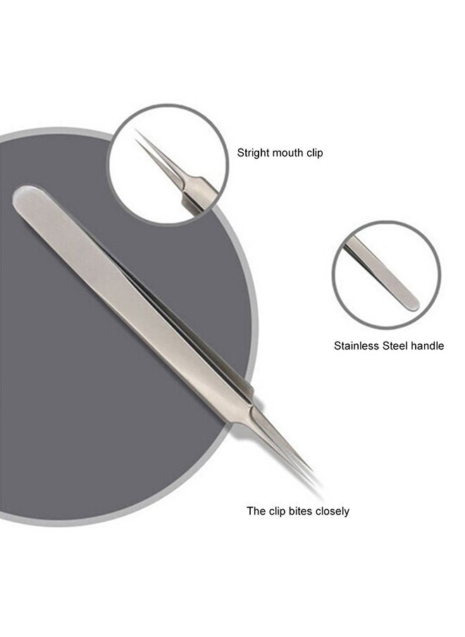 Generic 5-piece Blackhead Remover Kit With Tweezers Silver  - Image 5