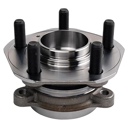 TRQ 2 Piece Front Wheel Bearing & Hub Assembly Set Compatible with 2018-2019 Tesla 3 2020 Y - Image 5