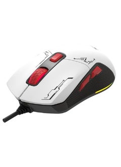 GM316W RGB Gaming Mouse - Optical Sensor 7,200 DPI - Detachable Top Covers - Lightweight Only 67G (White) - pzsku/ZE70E14E9FDFAB0FFFD48Z/45/_/1684834189/82017449-8fc4-4066-aeb0-d1ea561d0266