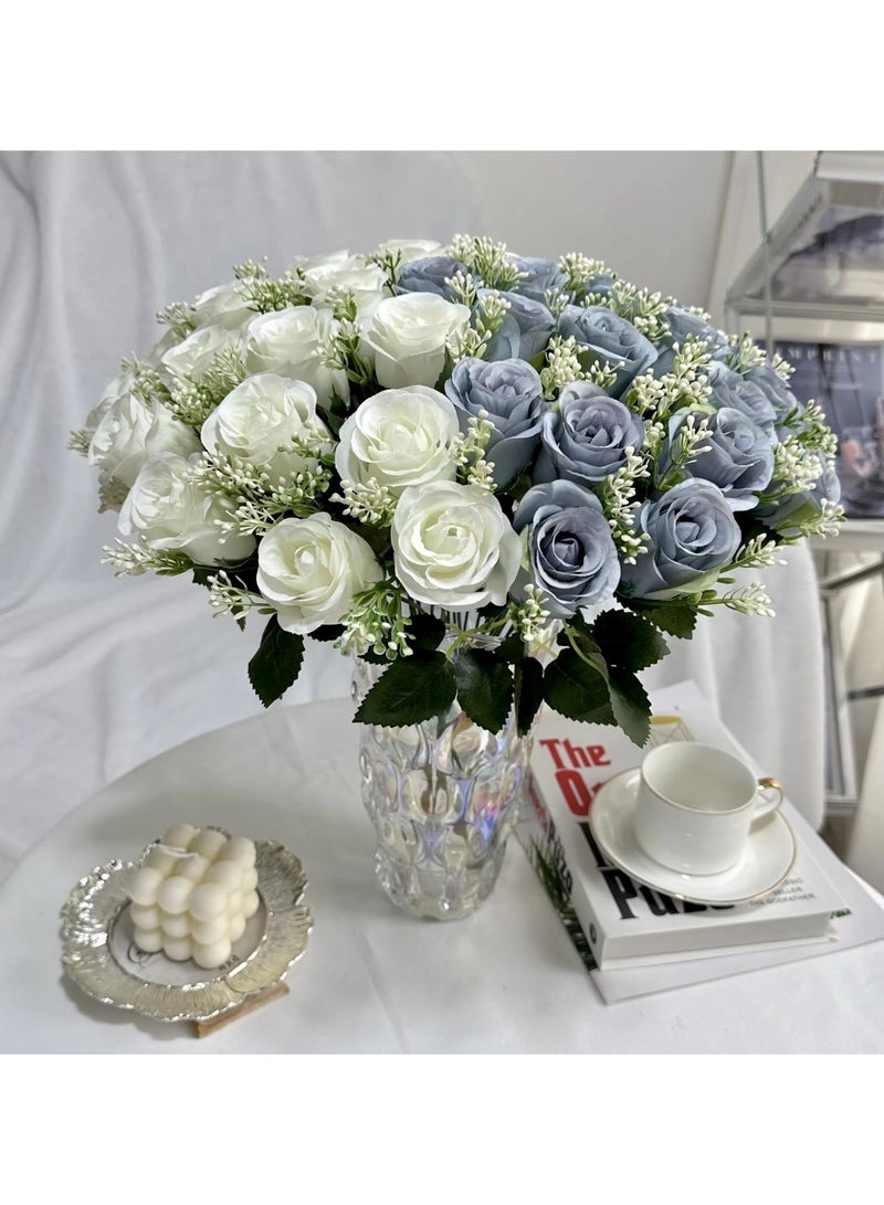 Huitich Artificial Flower Decor for Home, Parties, and Weddings Beige  - Image 2