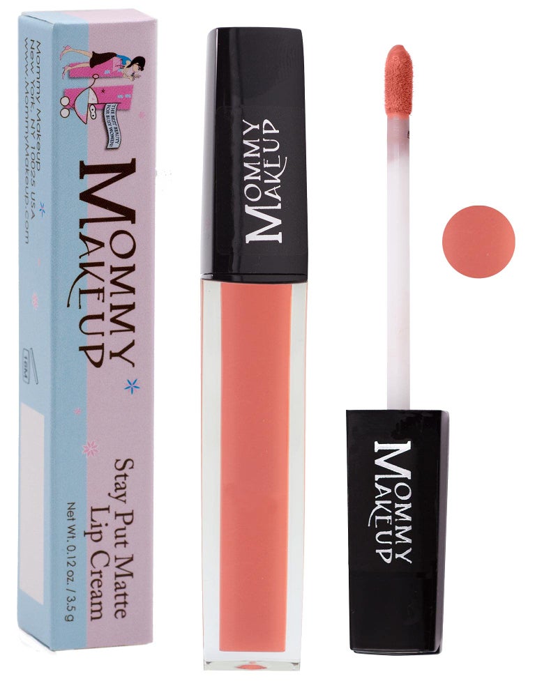 Mommy Makeup Mommy Makeup Stay Put Matte Lip Cream  Kissproof Transferproof SmudgeProof Waterproof Long Lasting Lipstick  Hydarting Formula with Vitamin E Mary Ann