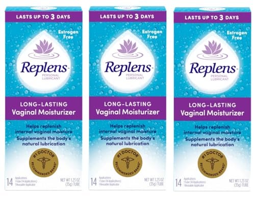 Replens Long Lasting Vaginal Moisturizer 35 g Pack of 3 14 Applications and One reusable applicator by Replens - Image 2