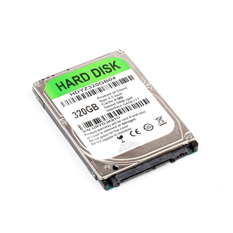 2.5 inch Mechanical Hard Disk SATA III Interface Laptop HDD 320GB 8MB Cache 5400rpm Speed Hard Drive for Laptop - Image 1