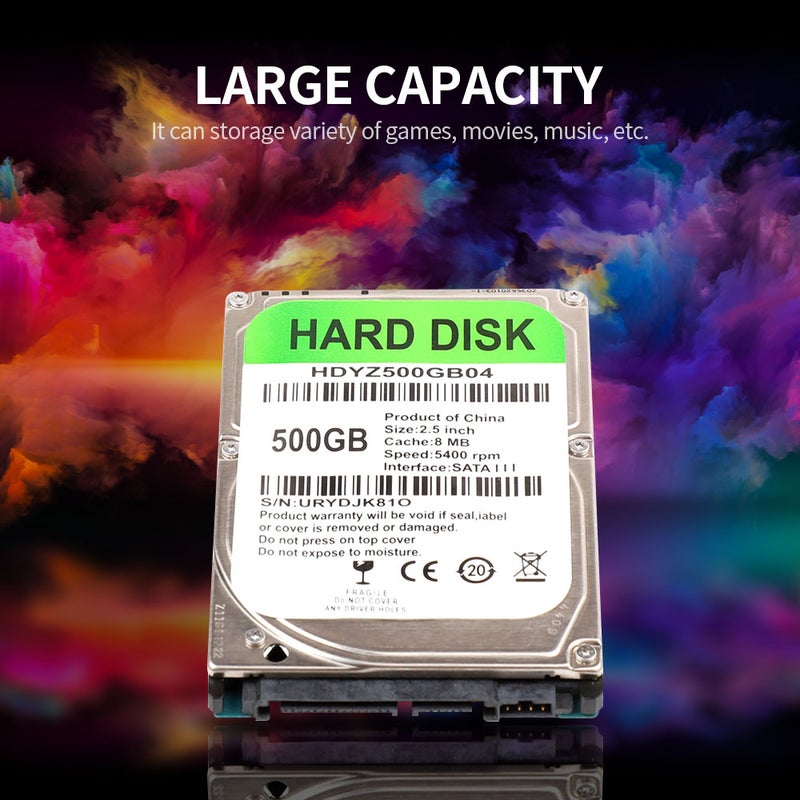 2.5 inch Mechanical Hard Disk SATA III Interface Laptop HDD 320GB 8MB Cache 5400rpm Speed Hard Drive for Laptop - Image 4