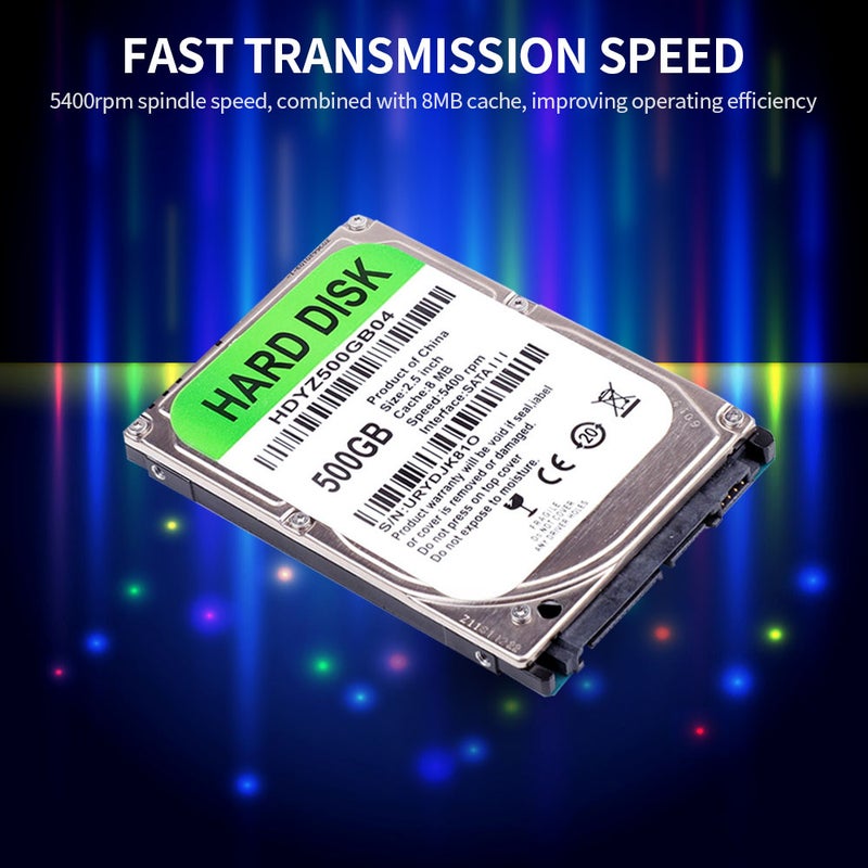 2.5 inch Mechanical Hard Disk SATA III Interface Laptop HDD 320GB 8MB Cache 5400rpm Speed Hard Drive for Laptop - Image 3