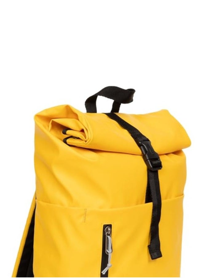 EASTPAK Up Roll Tarp Yolk Large Backpack - Yellow  - Image 3