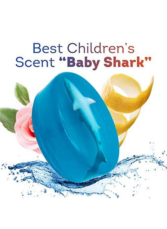 Relaxcation Soap Bar For Kids With Toy Sea Animals Inside Sweet "Sea Shark" Scent And Blue Color Of A Bar Gift For Boys And Girls For Hand Face And Body Wash Handmade In Usa  - Image 4