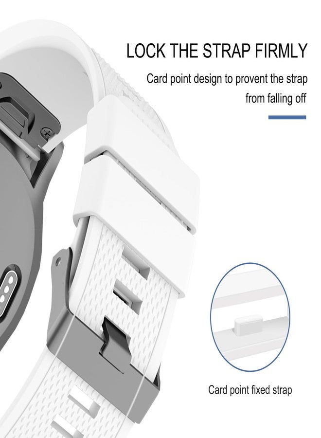 Meliya حافظات أساور ميلية 6-pack متوافقة مع Disney Magic Band/2.0/+، حلقة/حامل/مشابك سوار سيليكون بديلة (6 ألوان) - Image 3