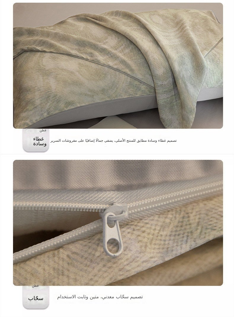 2026 Berlin Tencel Lyocell Bed Sheet Set - Silky Smooth Cooling Bedding - Modern Minimalist - Image 4