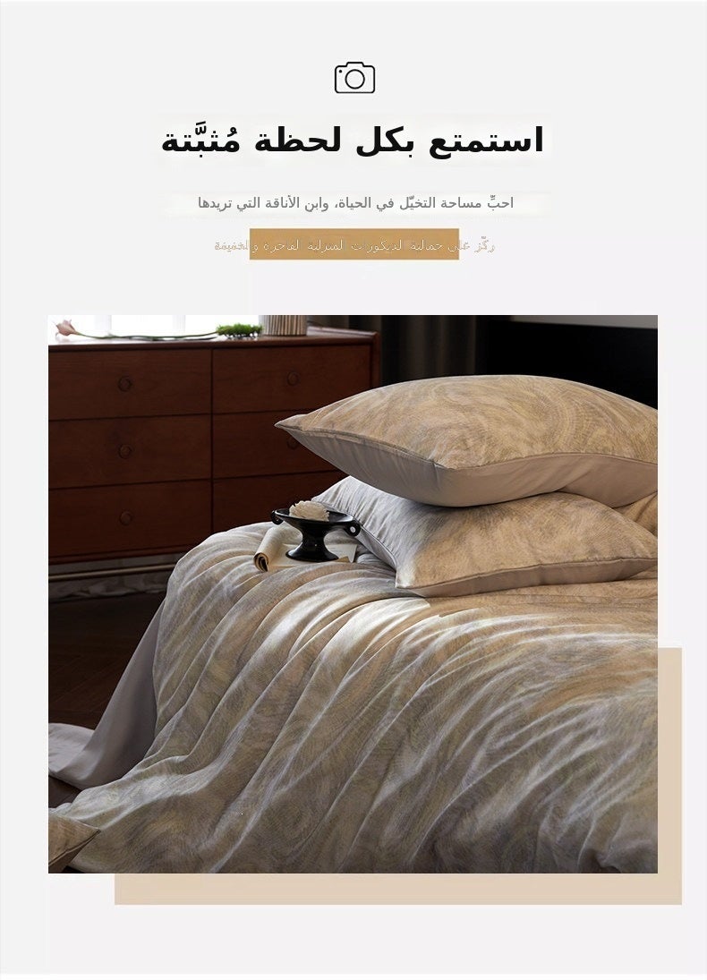 2026 Berlin Tencel Lyocell Bed Sheet Set - Silky Smooth Cooling Bedding - Modern Minimalist - Image 3