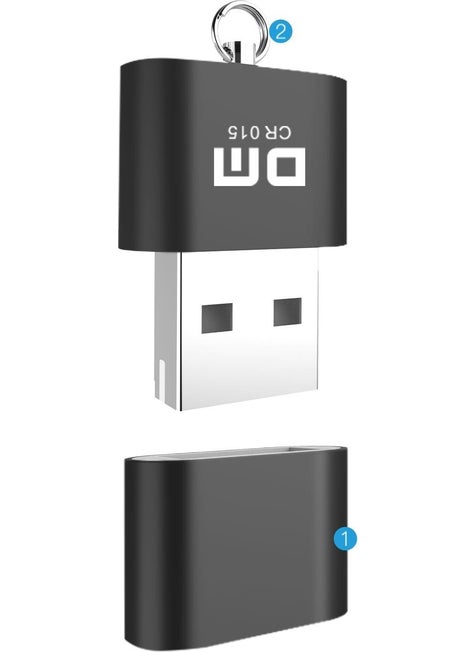 DM CR015 USB Micro SD TF Card Reader  - Image 4