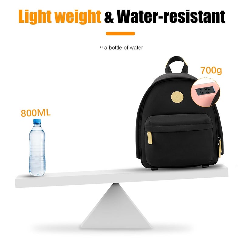 Cwatcun Camera Backpack Bag Small，Fashion DSLR Camera Bag with Tripod Strap Laptop Compartment and Removable Padded Dividers - Image 5