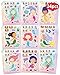 Greingways 24 Pcs Make Your Own Mermaid Sticker Sheets for Kids with Mermaid Face Stickers for Toddlers Girls Crafts Activities Gift Bag Stuffers Birthday Party Valentines Day Gifts for Kids Classroom - Image 3
