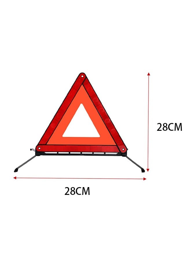 Favarey Reflective Warning Triangle, Foldable Safety Warning Triangle for Roadside Breakdowns, Warning Triangle with Storage Box for Car Emergencies Accessories  - Image 2