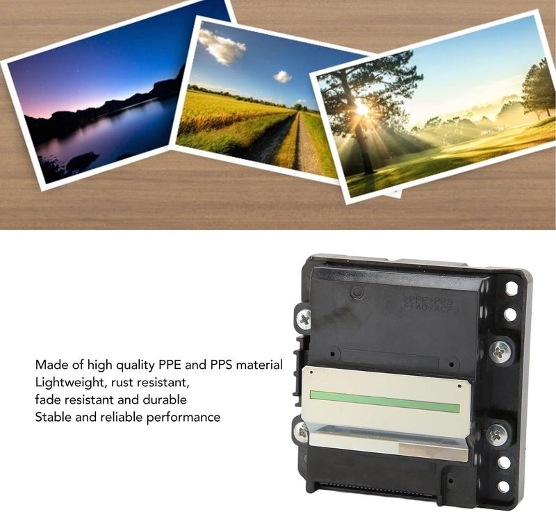 كلاراكو قطعة غيار رأس الطباعة كلاركو لطابعات إبسون، طقم استبدال رأس الطباعة المتين والاحترافي، رأس الطباعة القابل للاستبدال متوافق مع طابعات FA350klarako FA35klarako1 L6160 L6161 L6178 - Image 2