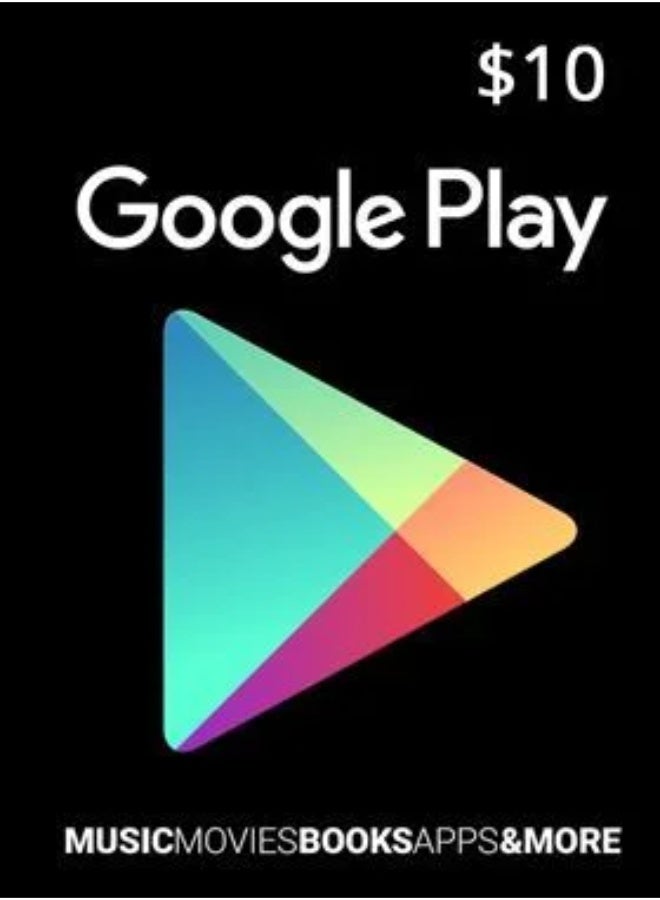 Google Play US Gift Card $10 Digital Code | Google Play Store Credit for Apps, Games, Movies & Digital Content