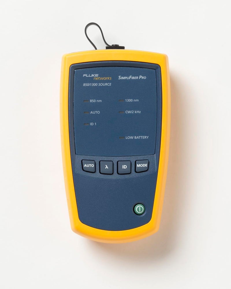 فلوك نتوركس Fluke Networks FTK1000 SimpliFiber Pro Multimode Fiber Verification Kit, Fiber Tester, Black - Image 3