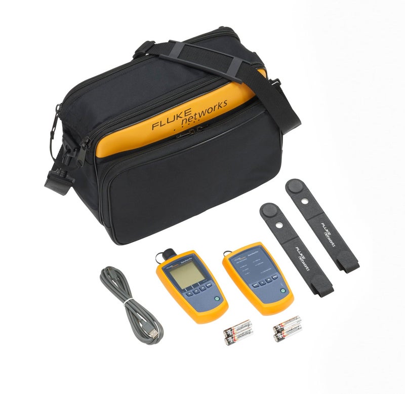 فلوك نتوركس Fluke Networks FTK1000 SimpliFiber Pro Multimode Fiber Verification Kit, Fiber Tester, Black - Image 1