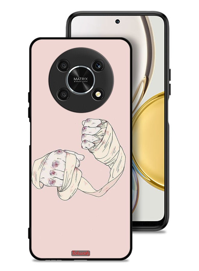 Tolwak Honor X9 5G Protective Case Cover Fighter Art - Image 1