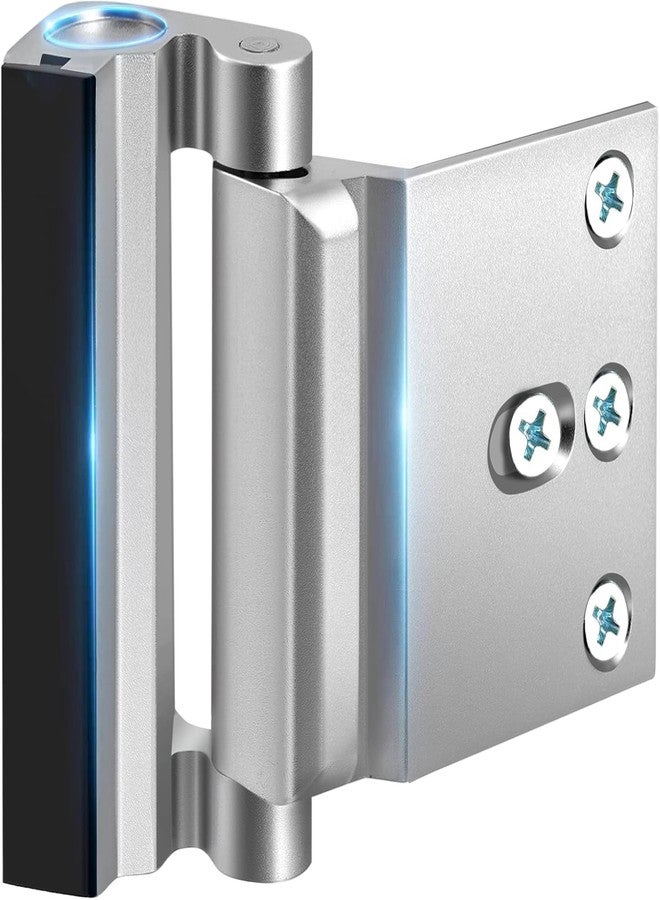 Whixant Home Security Door Lock-Childproof Door Reinforcement Lock with 3 Inch Stop-Main Door Safety Latch Lock-Defend Home from Unauthorized Entry - Image 1