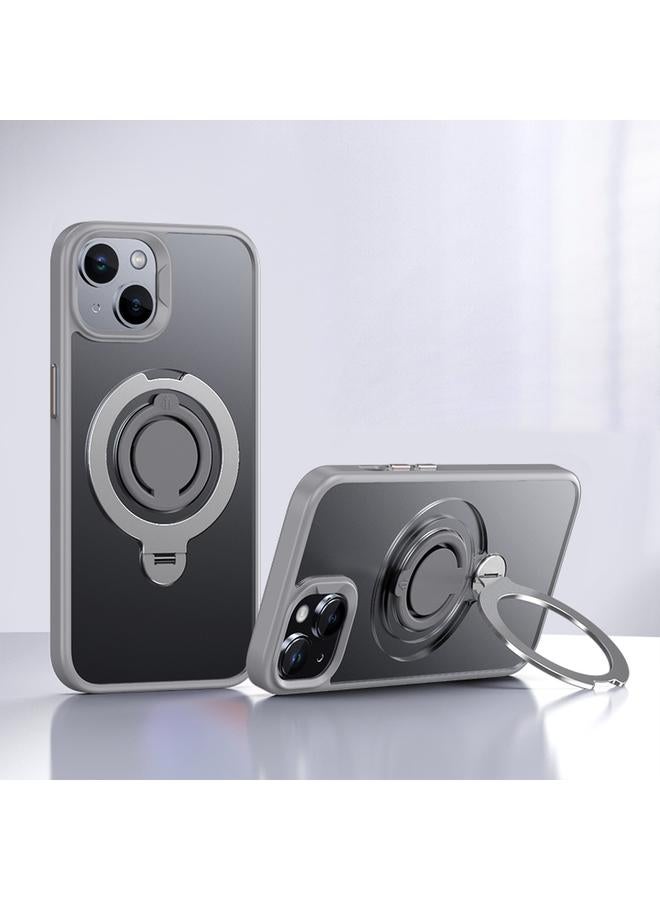 اس-توب حافظة لهاتف iPhone 13 Frosted MagSafe مزودة بحلقة مغناطيسية دوارة - Image 1