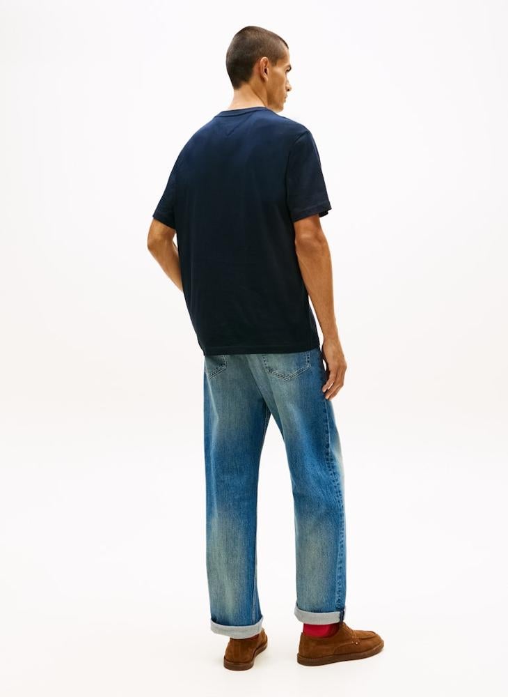 تومي هيلفيغر تيشيرت بياقة دائرية مزين بشعار العلامة التجارية - Image 2