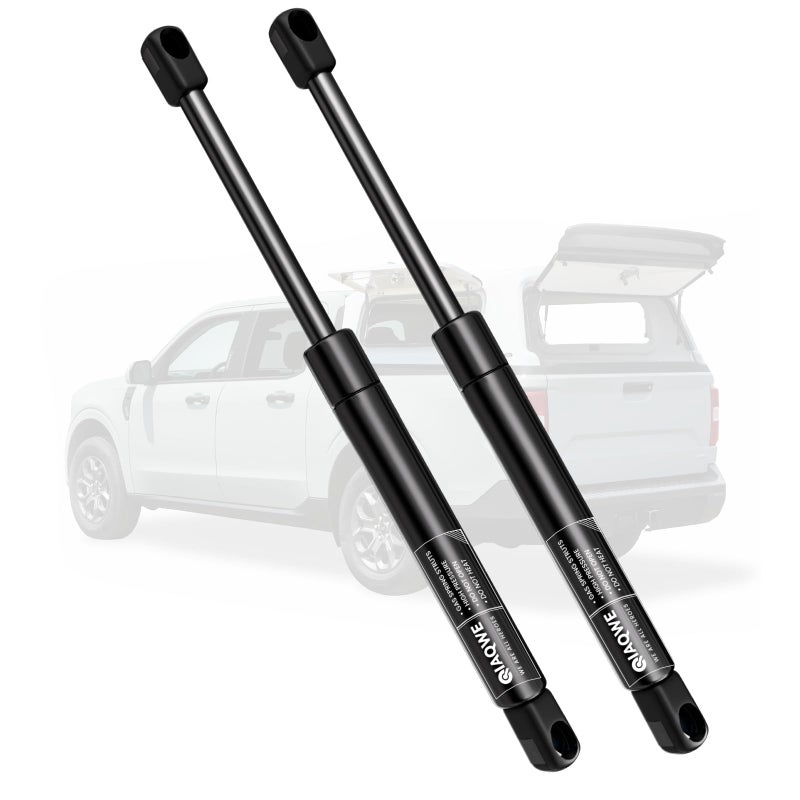 IAQWE C1612104 12Inch 50Lb222N Gas Struts Shocks Springs Lift Support for Snugtop are Leer Truck Camper Shell Topper Rear Cap Window Door Pickup Canopy Lid 2PCS