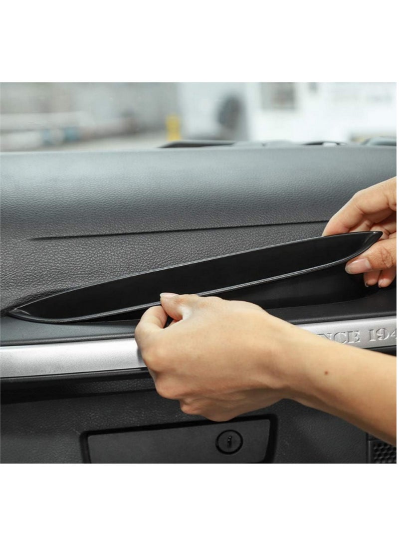 Generic For 2011-2018 Jeep Wrangler JK Passenger Side Storage Tray Organizer with Grab Handle Interior Accessory Box for Enhanced Cabin Organization  - Image 2