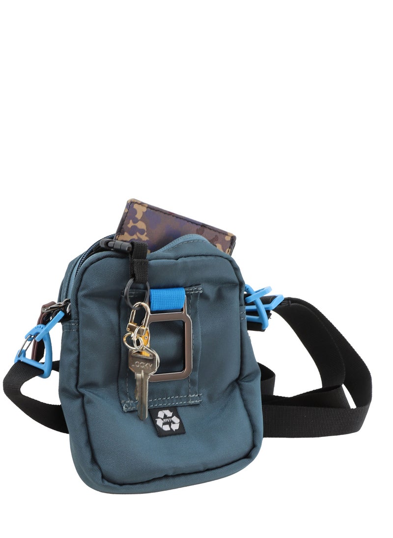 Discovery ICON Utility Bag Steel Blue Zipper, Compartment Casual Shoulder Bag For Men And Women Removable Shoulder Strap Secure RFID Pocket - pzsku/ZE70F57B2525F1176ABA4Z/45/_/1721997029/76d409b2-f101-4623-aae6-450b90225ca4